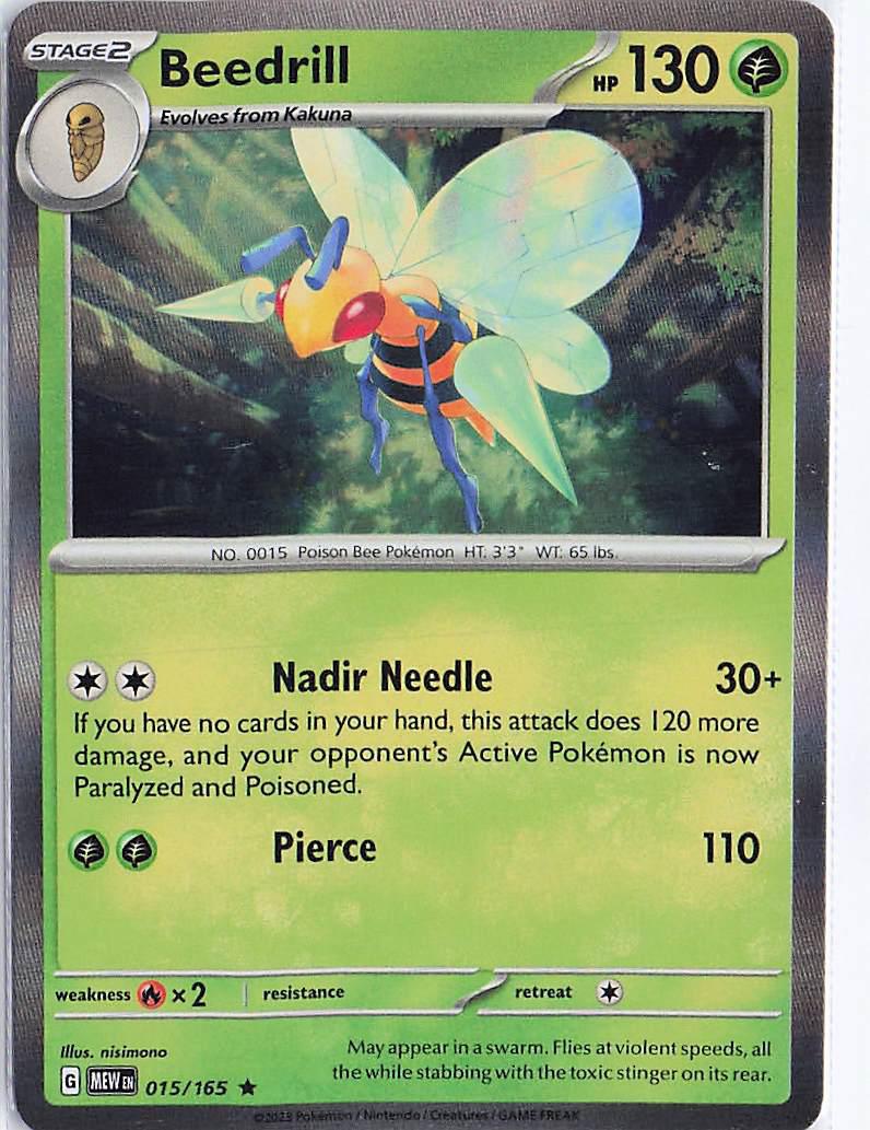 Beedrill 015/165 (H)