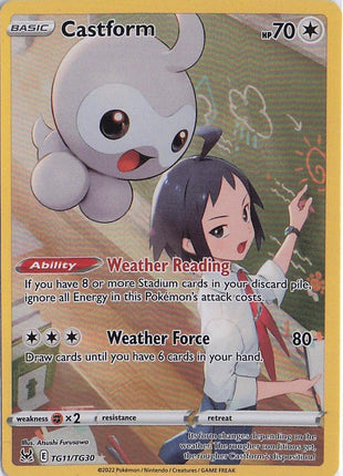 Castform TG11/TG30