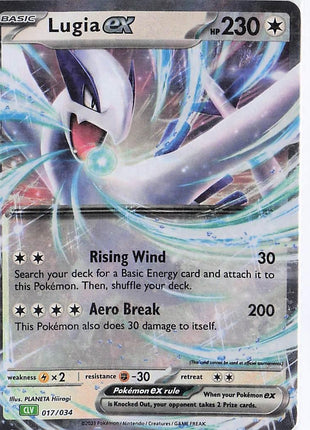 Lugia ex 017/034 CLV