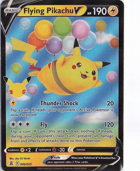 Flying Pikachu V 006/025