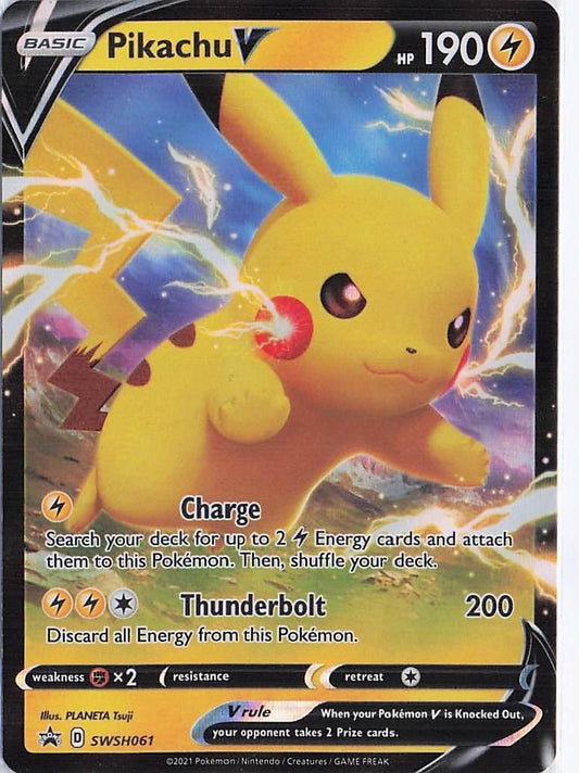 Pikachu V SWSH061