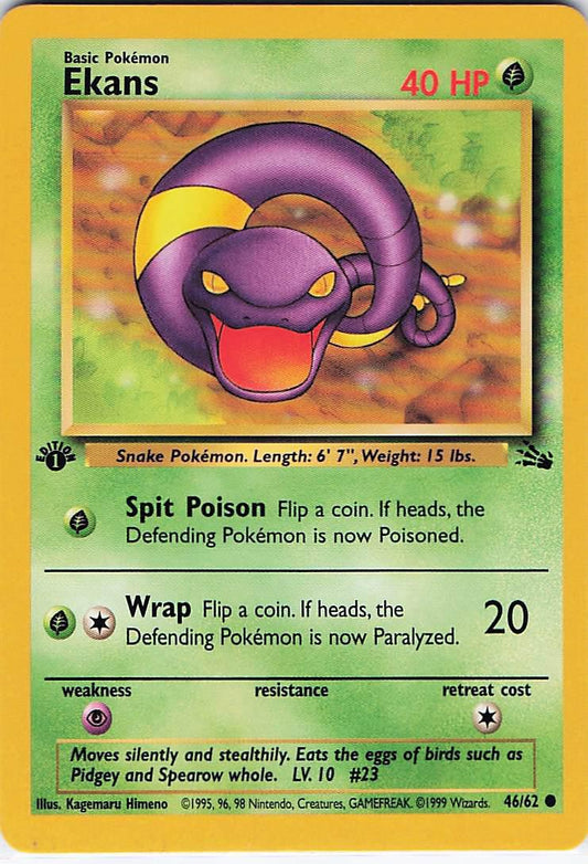 Ekans 46/62 (1st)