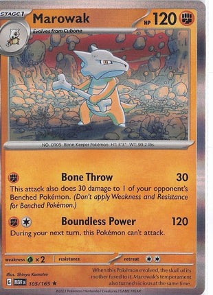 Marowak 105/165 (H)