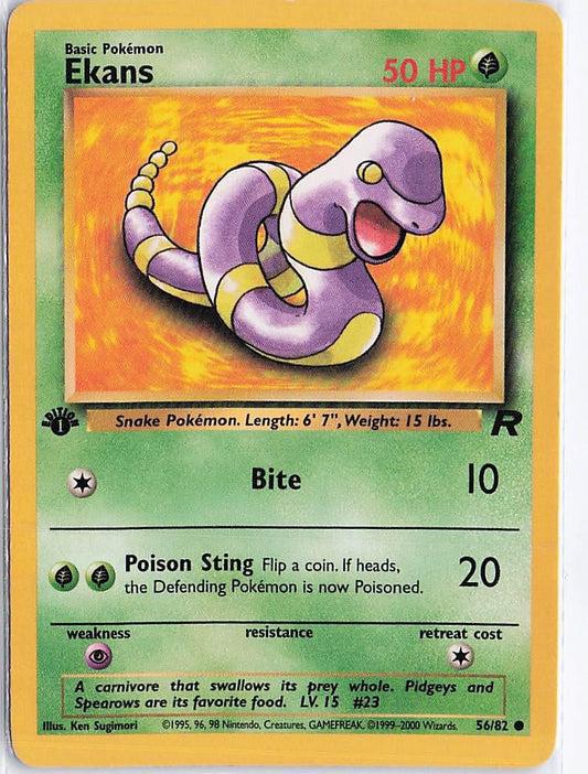Ekans 56/82 (1st)