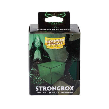 Dragon Shield - Clear Green 100+ Card Strongbox Deck Box