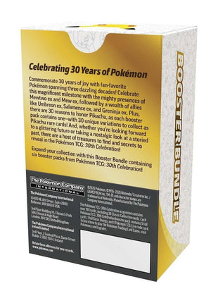 Pokemon - 30th Celebration Booster Bundle