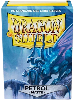 Dragon Shield - Matte Petrol Sleeves (100)