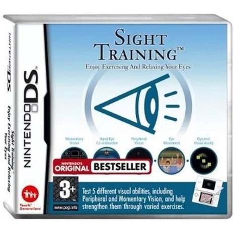 Sight Training: Enjoy Exercising And Relaxing Your Eyes (DS) - Preowned
