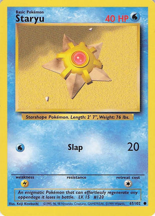 Staryu 65/102