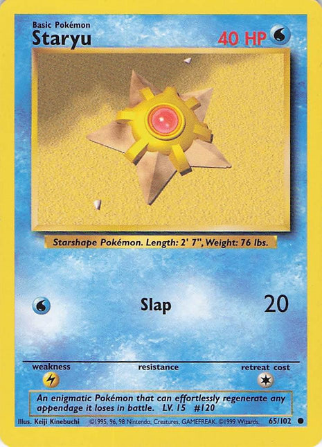 Staryu 65/102