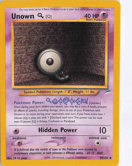 Unown (Q) 59/105