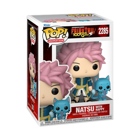 Fairy Tail 100 Year Quest - Natsu with Happy #2285 Funko Pop!