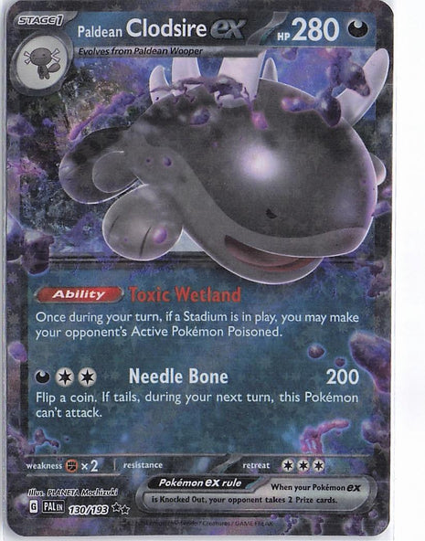 Paldean Clodsire ex 130/193