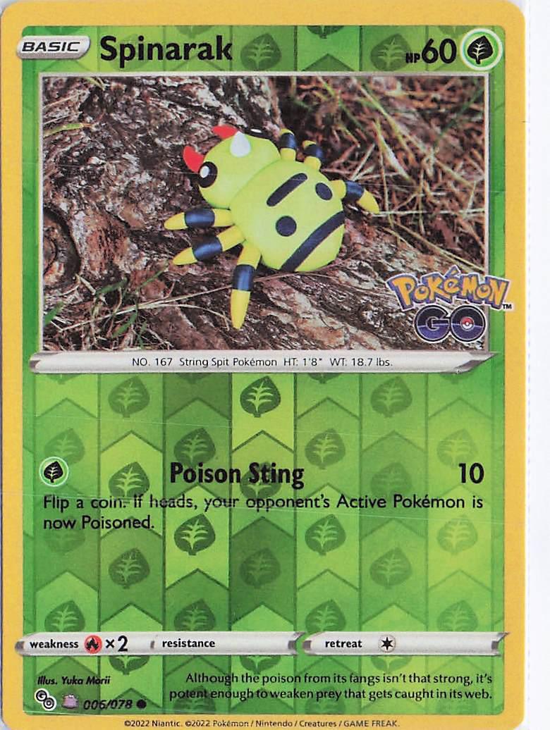 Spinarak/Ditto 006/078 (RH)