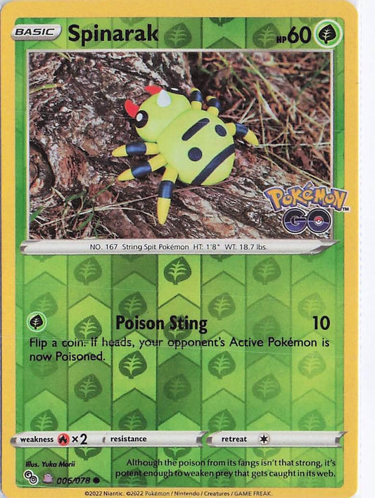 Spinarak/Ditto 006/078 (RH)