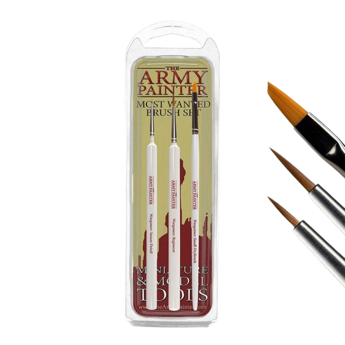 The Army Painter - Most Wanted Brush Set