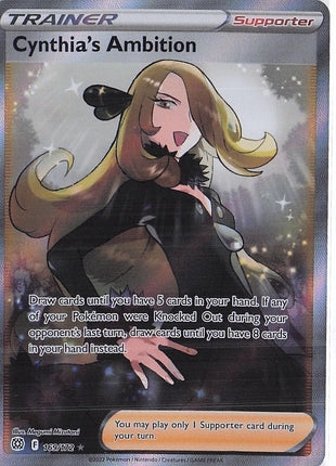 Cynthia’s Ambition 169/172