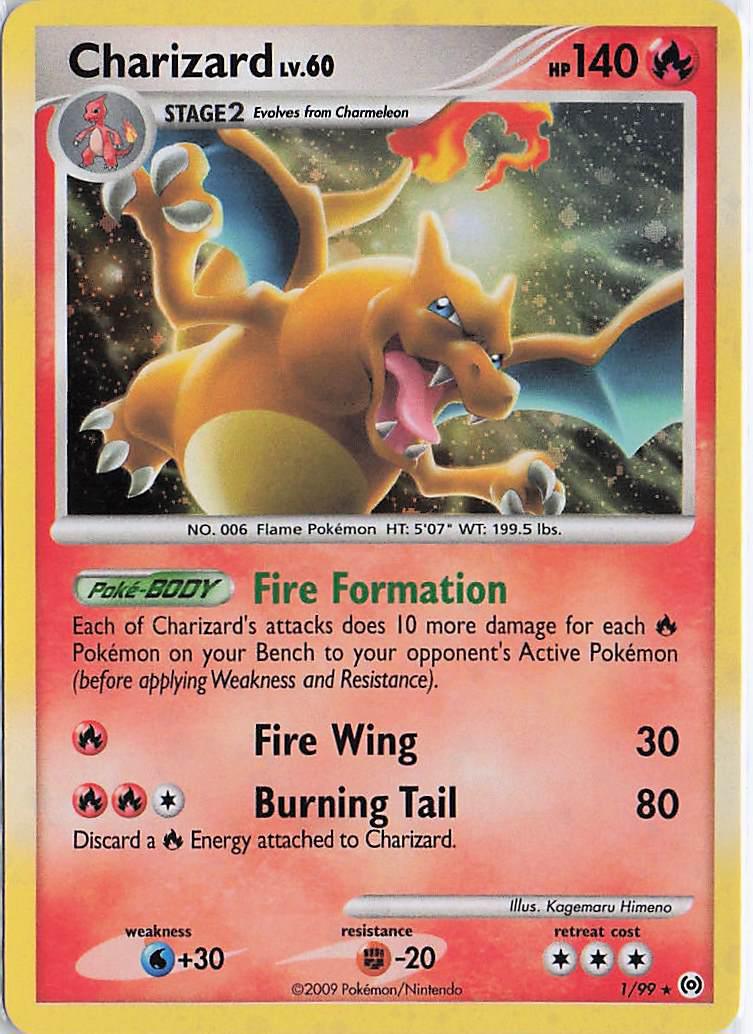Charizard LV.60 1/99 (H)
