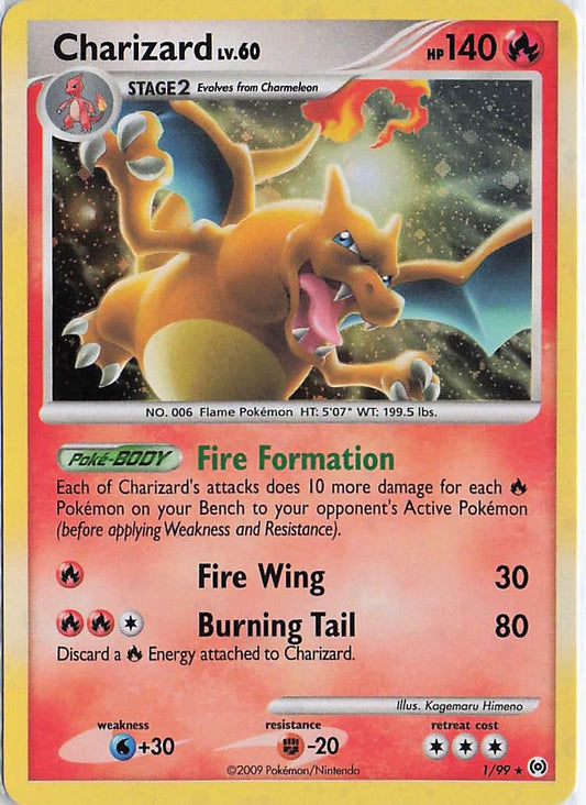 Charizard LV.60 1/99 (H)