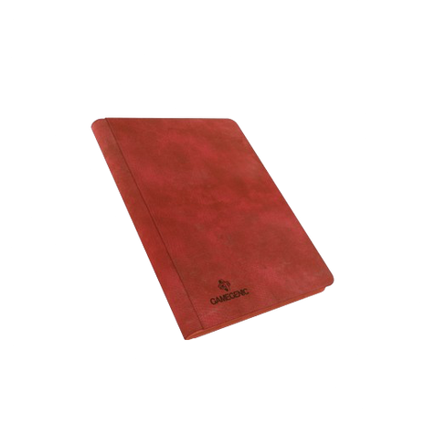 Gamegenic - Red 18 Pocket Zip-Up Album Binder