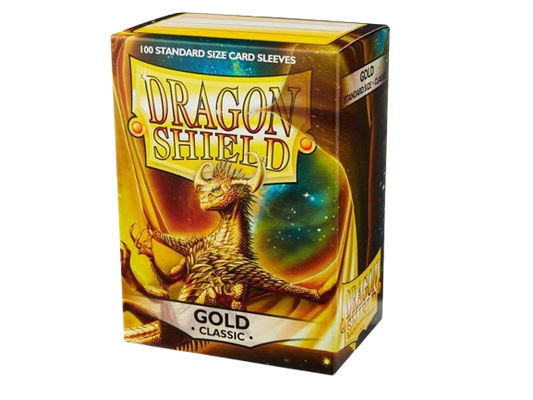 Dragon Shield - Classic Gold Sleeves (100)