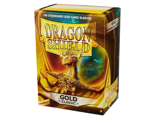 Dragon Shield - Classic Gold Sleeves (100)