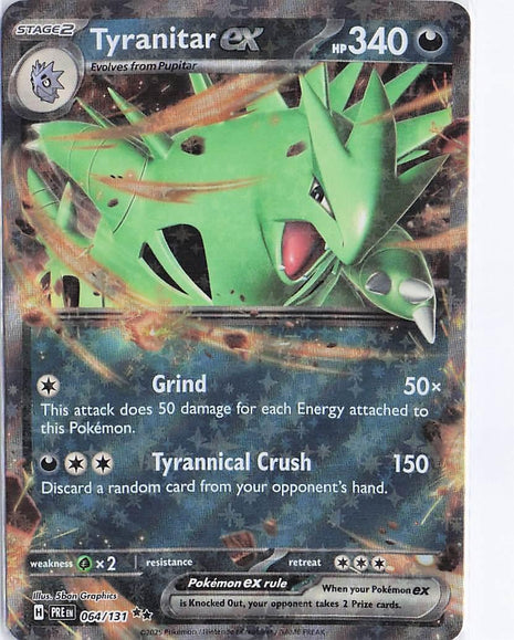 Tyranitar ex 064/131