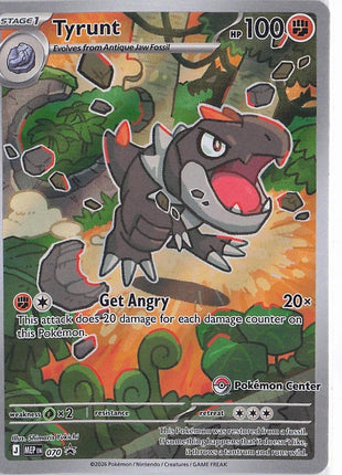 Tyrunt MEP070 (Pokemon Center)