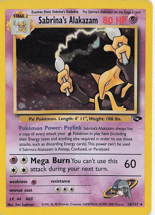 Sabrina’s Alakazam 16/132 (H)