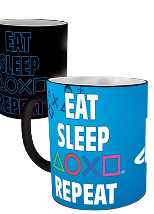 Playstation - Eat Sleep Repeat Heat Change Mug