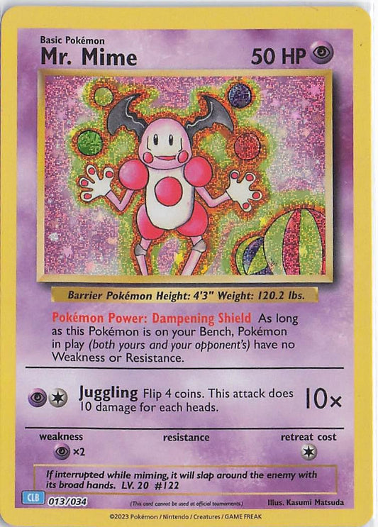 Mr. Mime CLB 013/034
