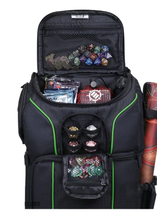 Enhance TCG Series - USA Gear Black/Green Backpack