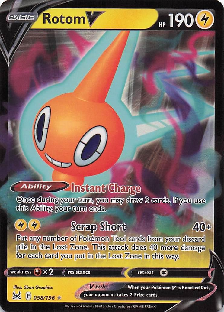 Rotom V 058/196