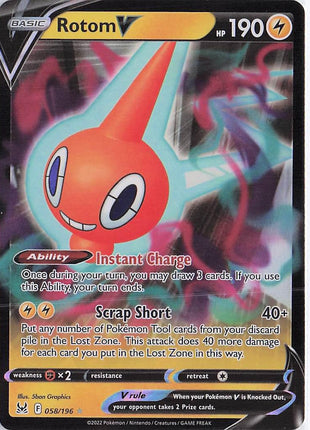 Rotom V 058/196