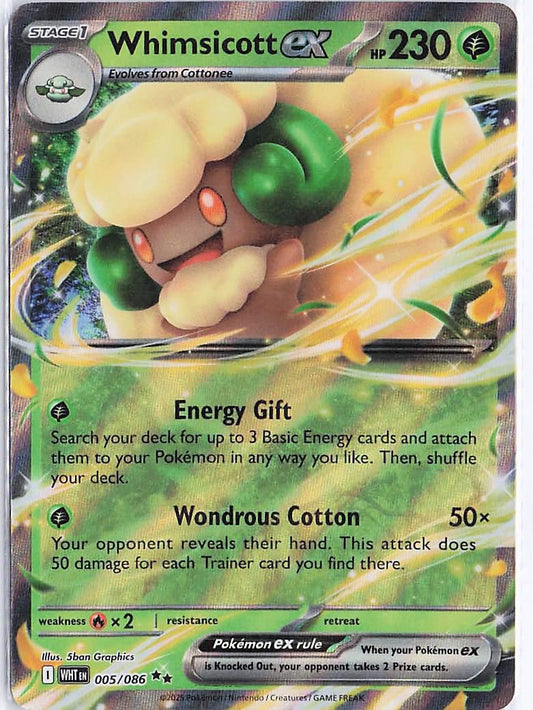 Whimsicott ex 005/086