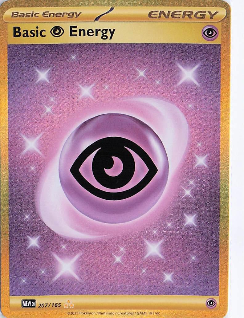 Basic Psychic Energy 207/165