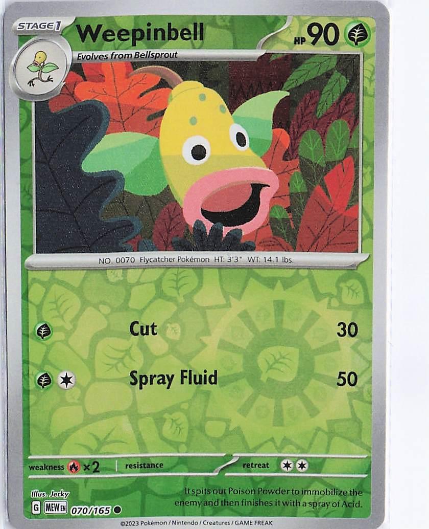 Weepinbell 070/165 (RH)