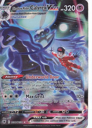 Shadow Rider Calyrex VMAX TG18/TG30