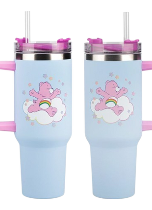 Care Bears - 1200ml Insulated Cup and Straw