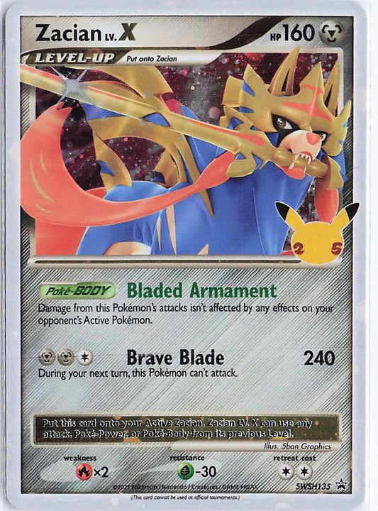 Zacian LV.X SWSH135