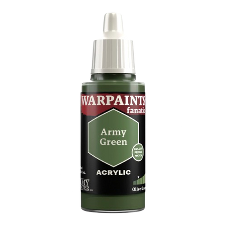 The Army Painter - Warpaints Fanatic Acrylic: Army Green