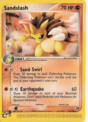Sandslash 21/100