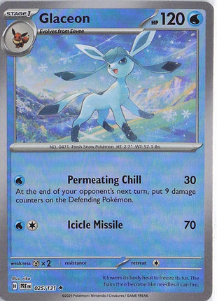 Glaceon 025/131 (Masterball Holo)