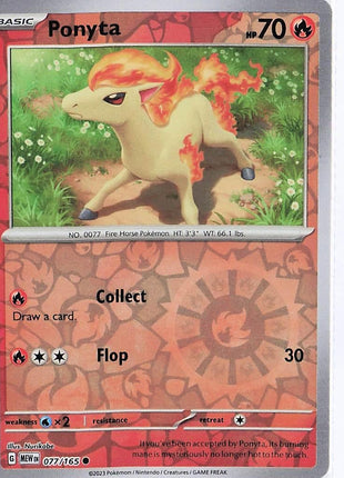 Ponyta 077/165 (RH)