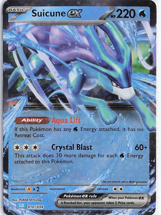 Suicune ex CLB 010/034