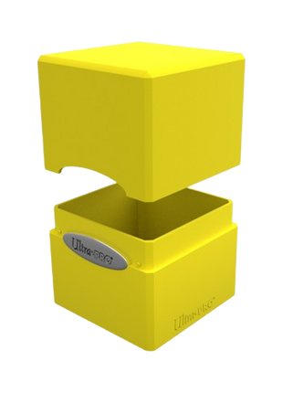 Ultra Pro - Lemon Yellow Satin Cube Deck Box