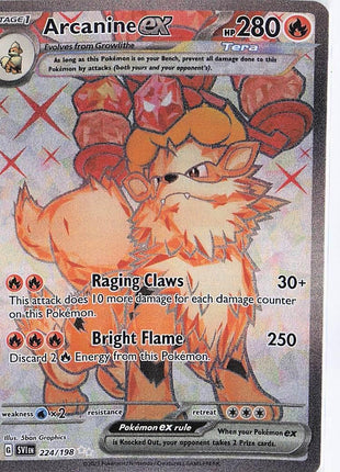 Arcanine ex 224/198