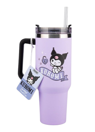 Sanrio - Kuromi 900ml Insulated Cup and Straw