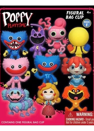 Poppy Playtime  - Series 1: 3D Character Bag Clip Blind Bag