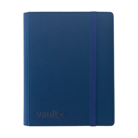 Vault X - Royal Blue 9 Pocket Exo Tec Strap Binder